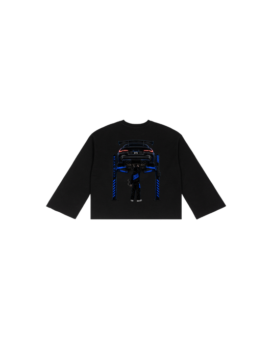 G82 Waffle Knit Long Sleeve Shirt