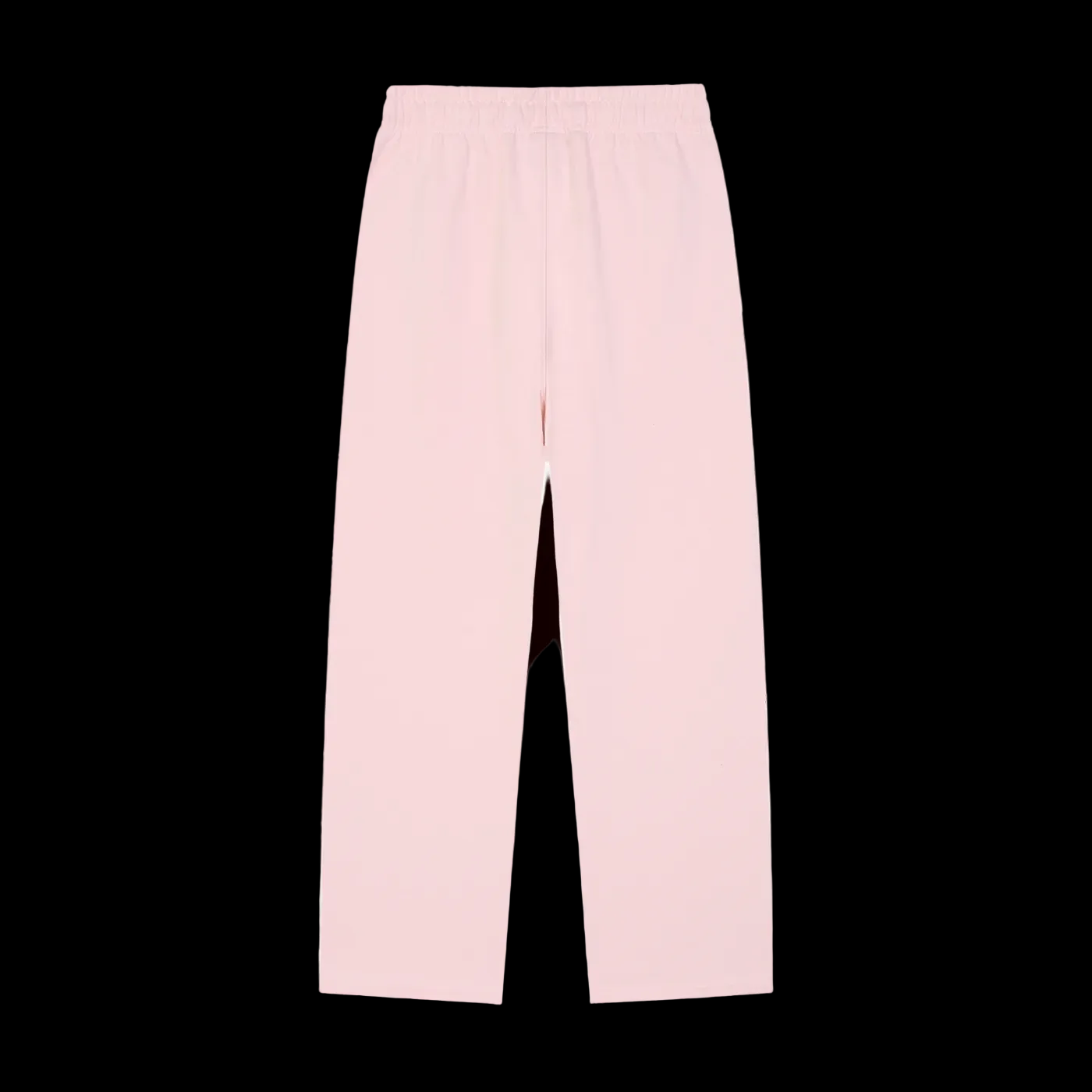 Solid Color Straight-Leg Sweatpants